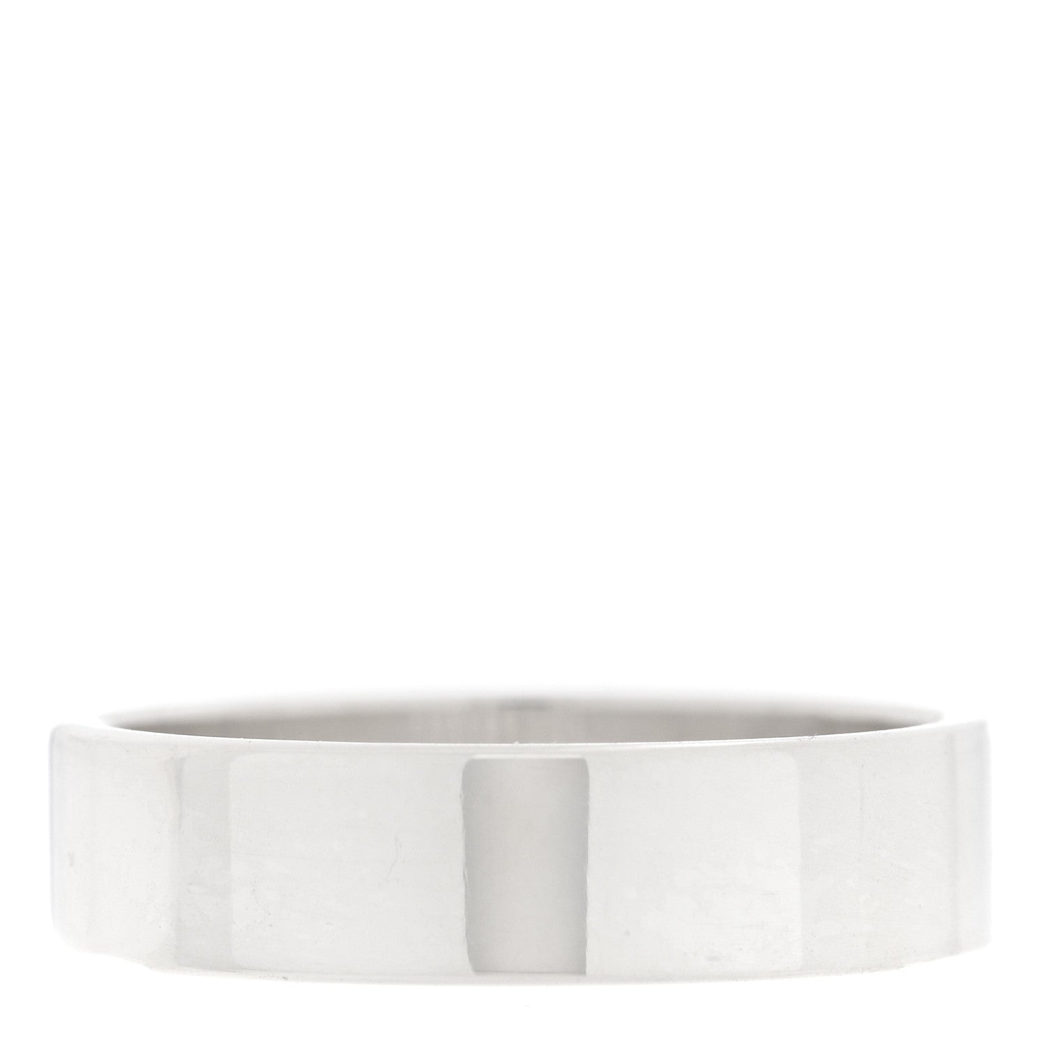 Hermes Sterling Silver PM Collier De Chien Ring 55 7.25 3 of 5