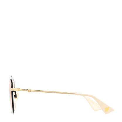 Gucci Aviator Sunglasses GG0514S Gold 3 of 7