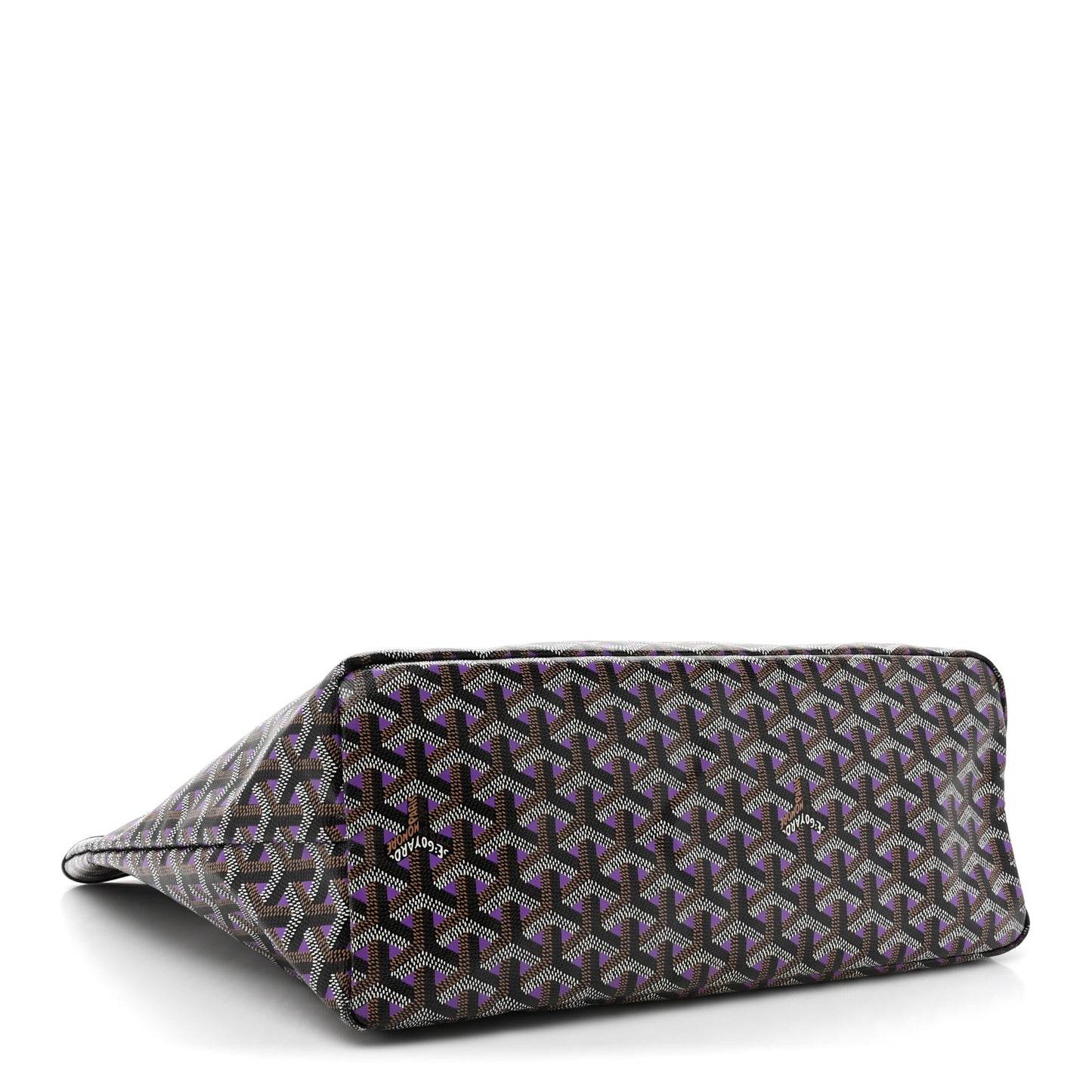 Goyardine Saint Louis Claire Voie PM Black Violet