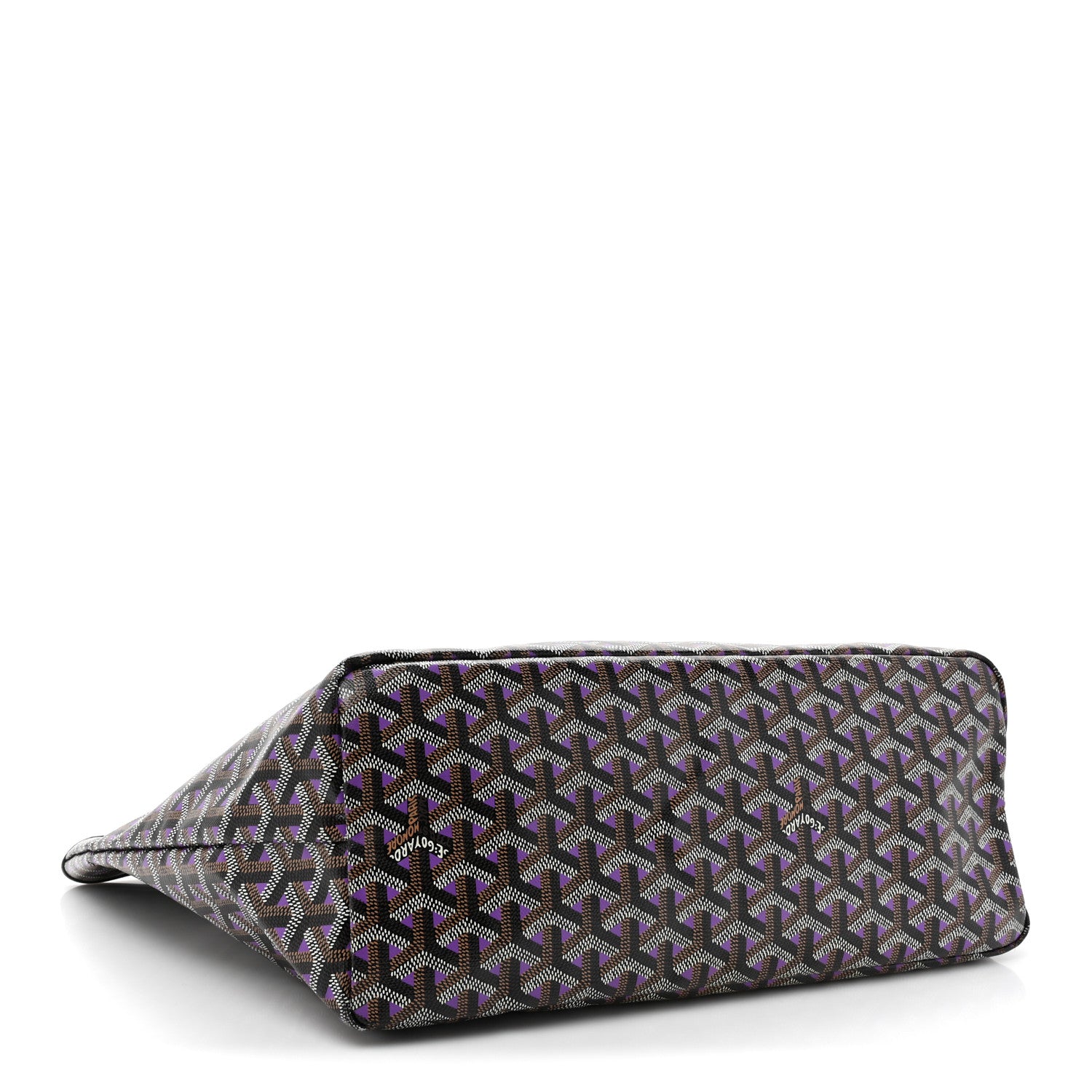 Goyard Goyardine Saint Louis Claire Voie PM Black Violet 5 of 16