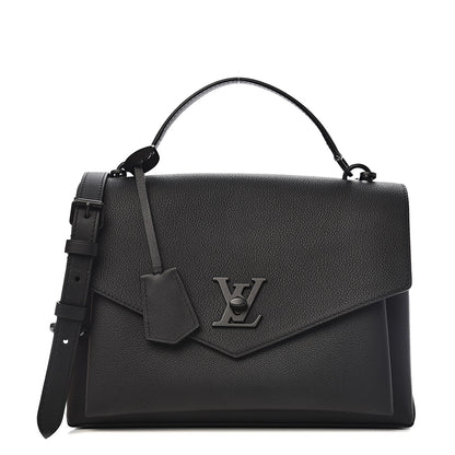 Louis Vuitton Soft Calfskin My Lockme Top Handle Black 1 of 13