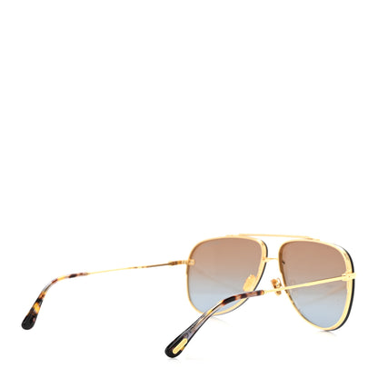 Tom Ford Aviator Leon Sunglasses TF 1071 Tortoise 4 of 8