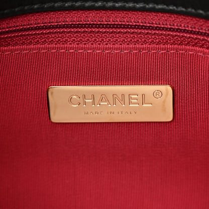Chanel Lambskin Quilted Large Chanel 19 Flap Black 6 of 12