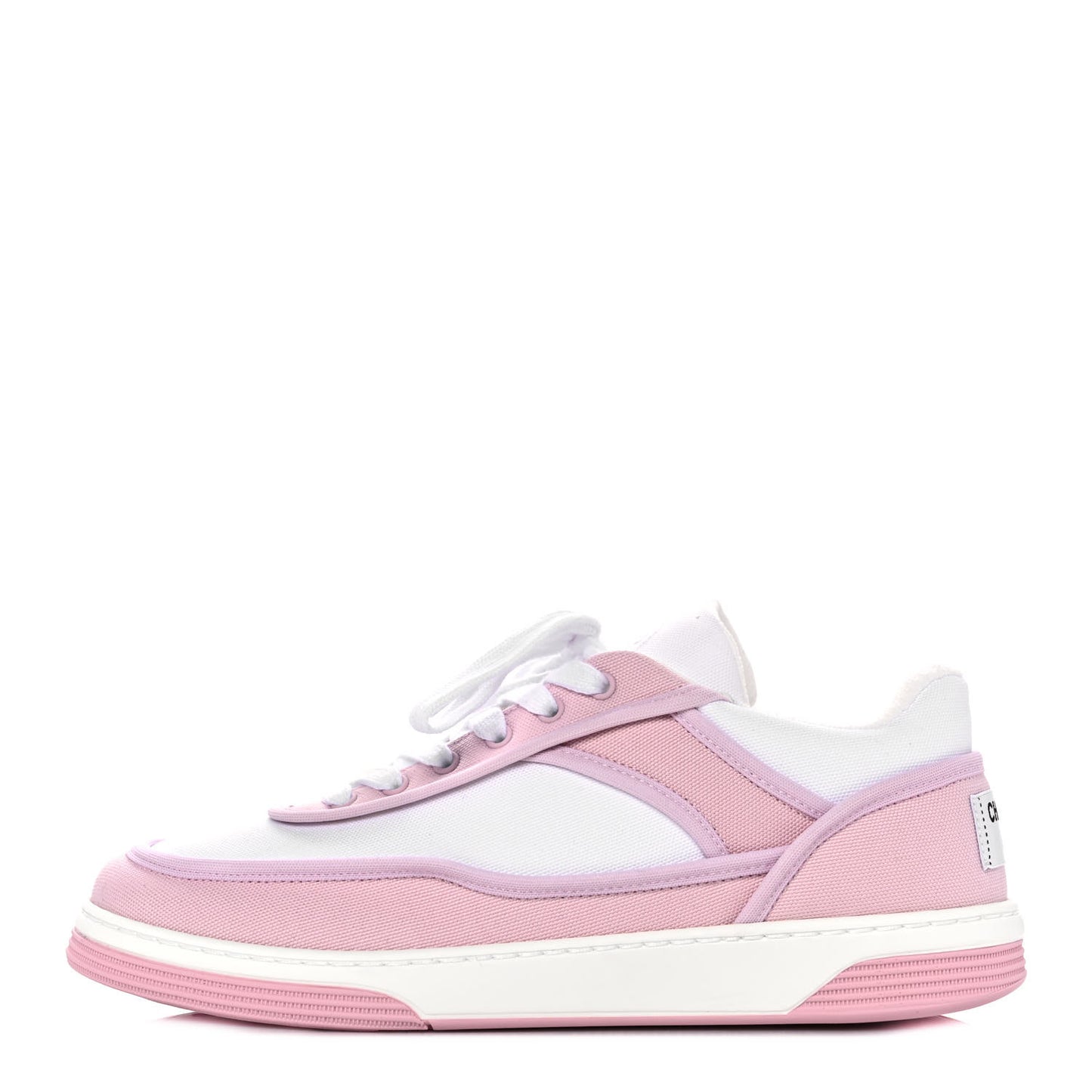 Fabric Womens Logo Sneakers 36 Light Pink