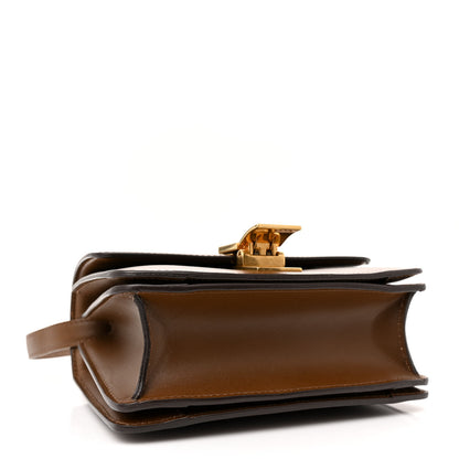 Celine Smooth Calfskin Small Classic Box Flap Bag Camel 4 of 13