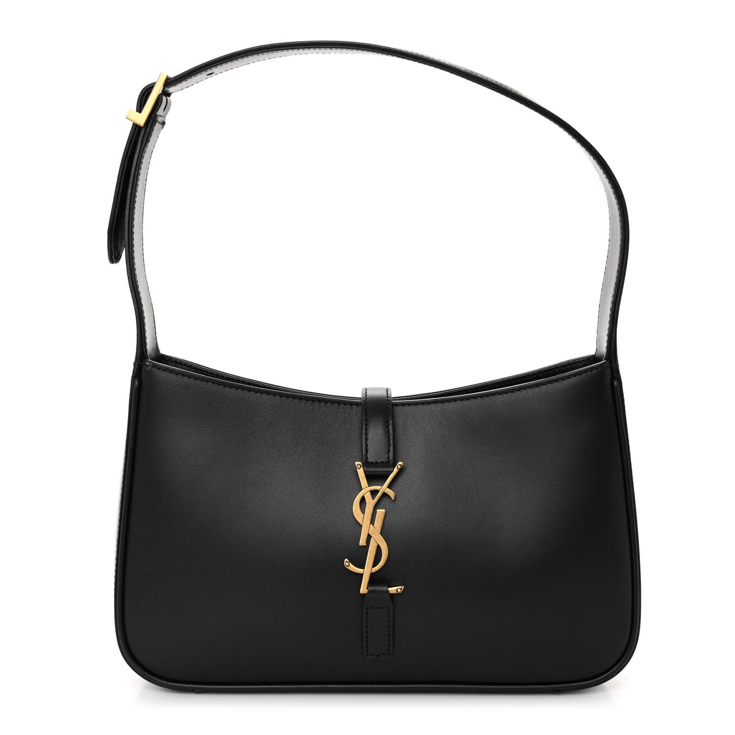 Smooth Calfskin Le 5 A 7 Hobo Black