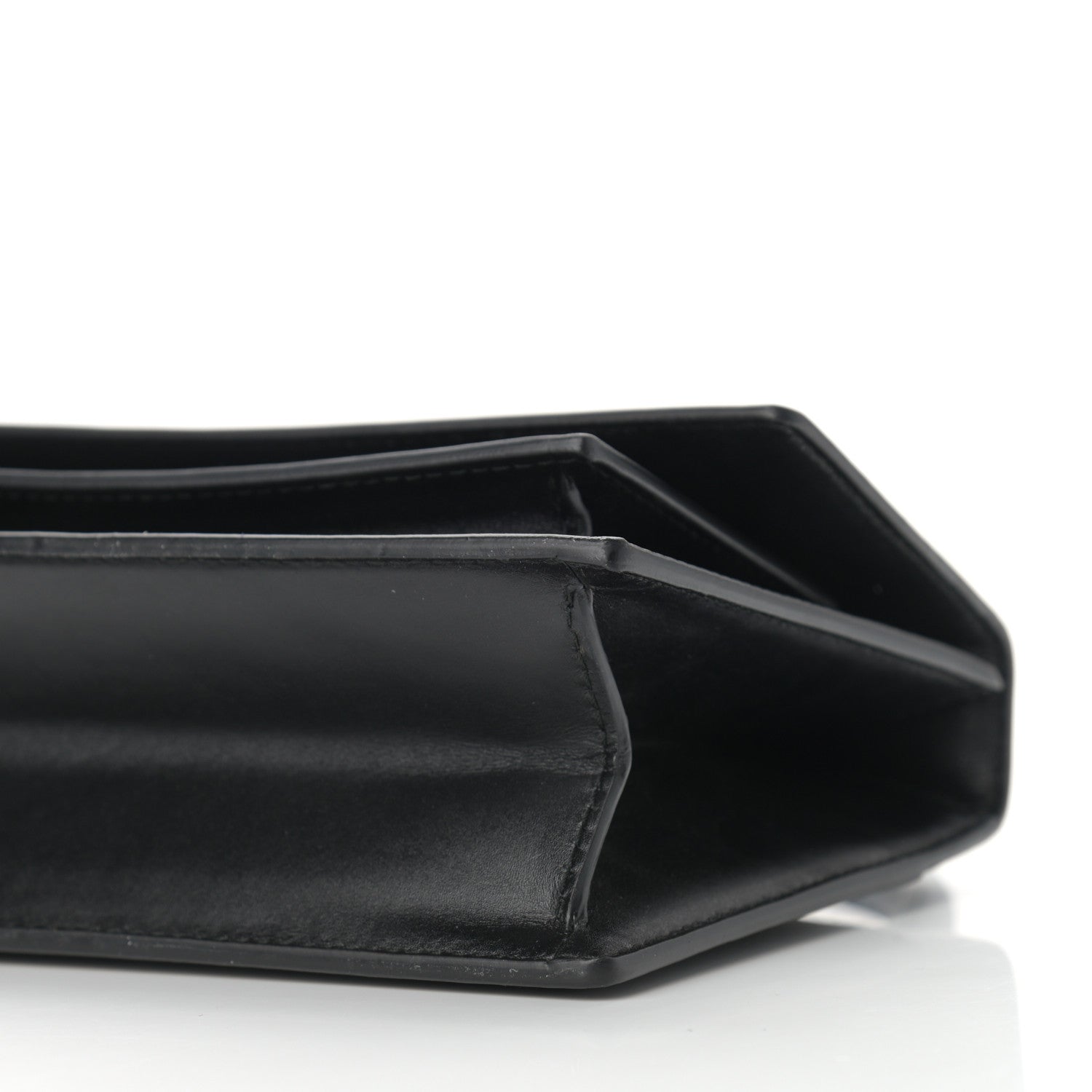 Balenciaga Box Calfskin Monochrome XS Sharp Top Handle Bag Black 9 of 10