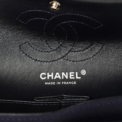Chanel Jersey Quilted 2.55 Reissue Mini Flap Navy Blue 9 of 11