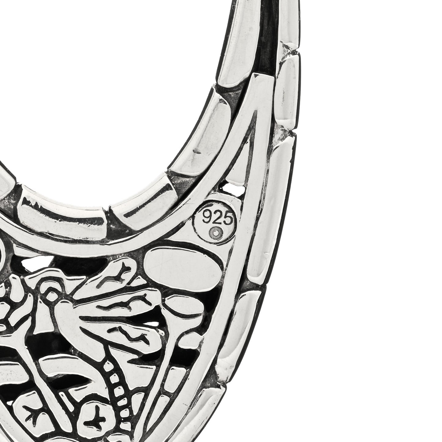 Sterling Silver Kali Pebble Pendant