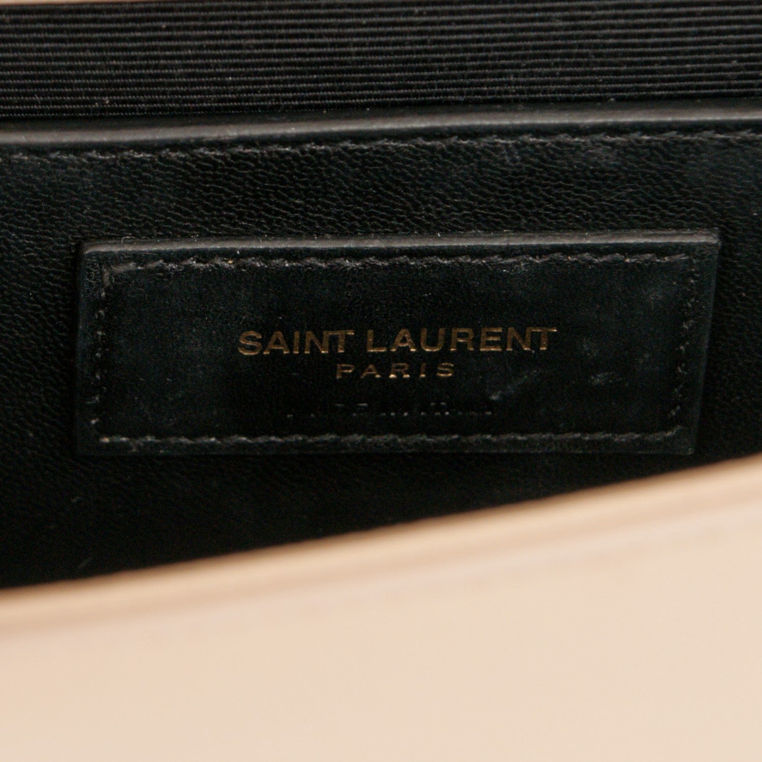 Saint Laurent Grain De Poudre Small Monogram Kate Satchel Nude Powder 6 of 6
