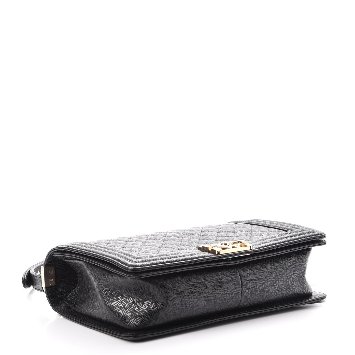Caviar Quilted New Medium Boy Flap Black