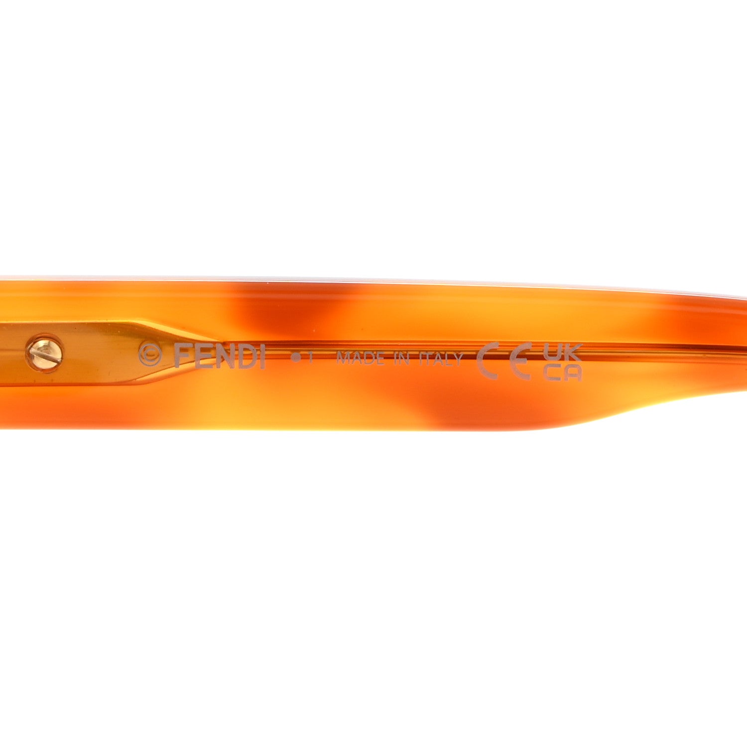 Fendi Acetate Sunglasses FE40140U Light Havana 6 of 7