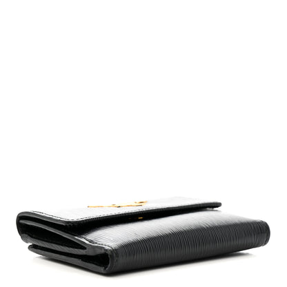 Prada Vitello Move Metal Bi-Fold Wallet Black 4 of 12