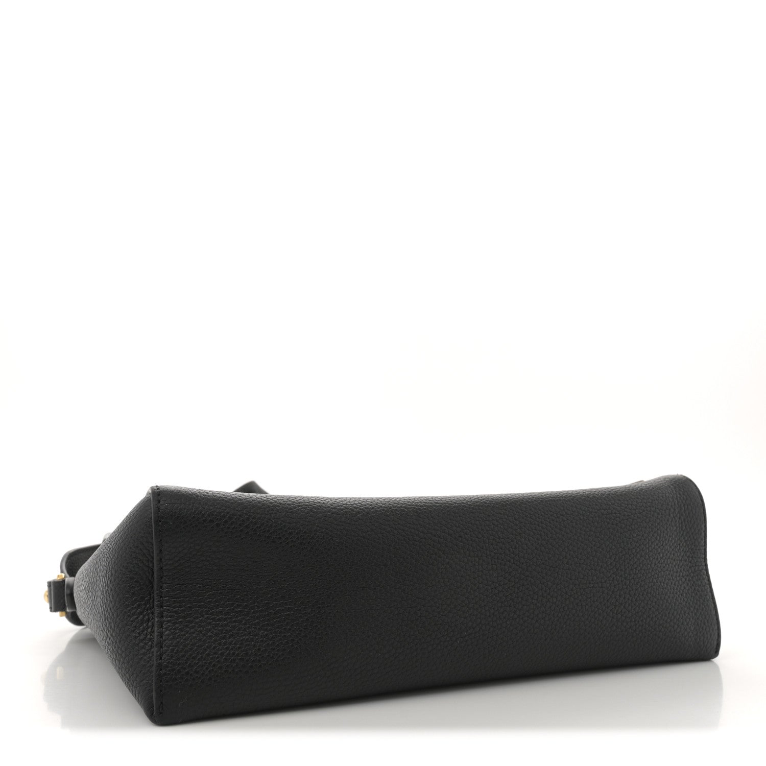 Burberry Grainy Calfskin Vintage Check Note Crossbody Bag Black 4 of 11