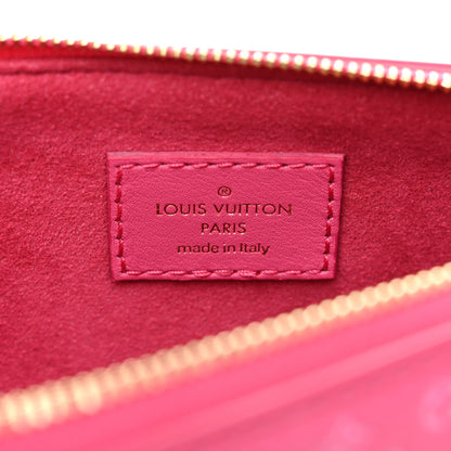 Louis Vuitton Calfskin Nanogram Embossed Lexington Pouch Rose 6 of 11