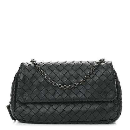 Bottega Veneta Nappa Intrecciato Small Chain Crossbody Black 1 of 13