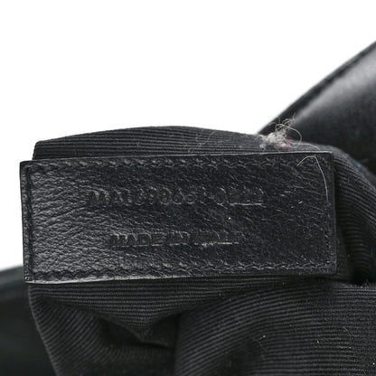 Saint Laurent SAINT LAURENT Lambskin Quilted Maxi Icare Shopping Tote Black 8 of 11