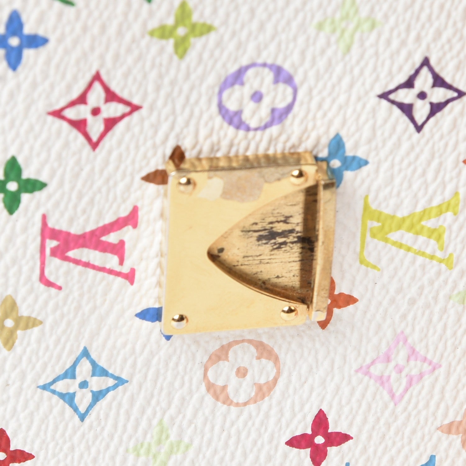 Louis Vuitton Monogram Multicolor Koala Wallet White 10 of 10