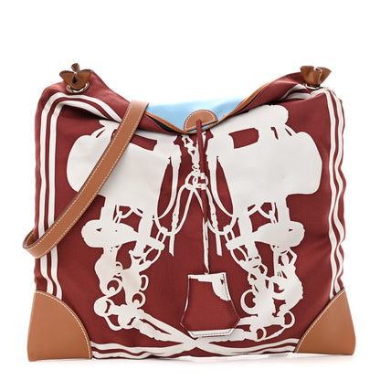 Hermes Silk Swift Brides De Gala Tattoo Silky City 33 Bag Gold Rouge H 1 of 11