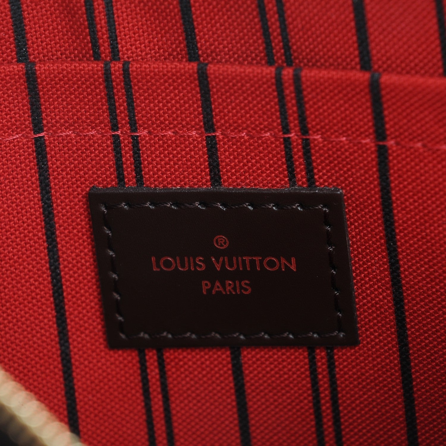 Louis Vuitton Damier Ebene Neverfull MM GM Pochette 6 of 8