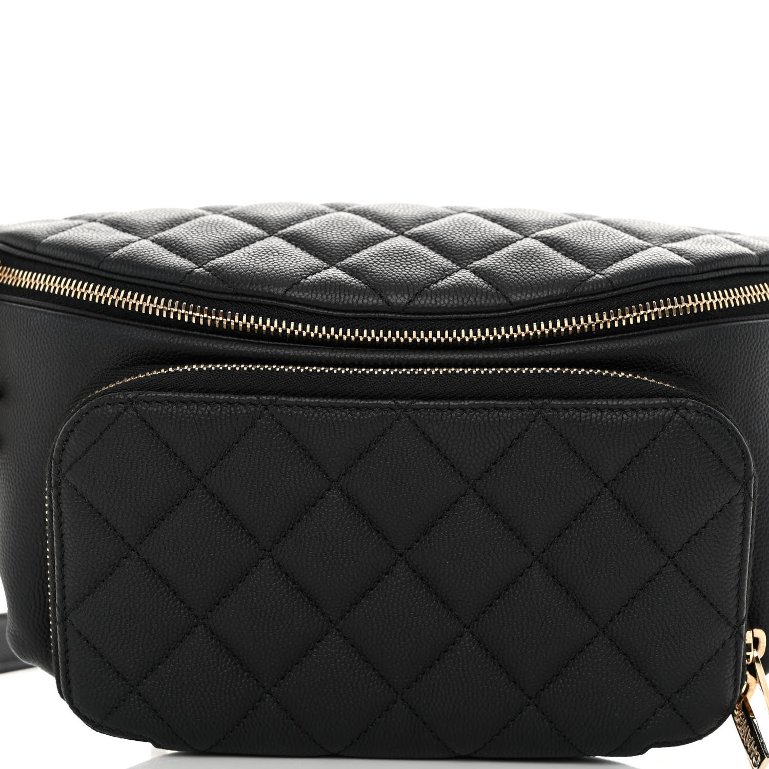 Chanel Caviar Quilted Business Affinity Waist Belt Bag Black 8 of 10