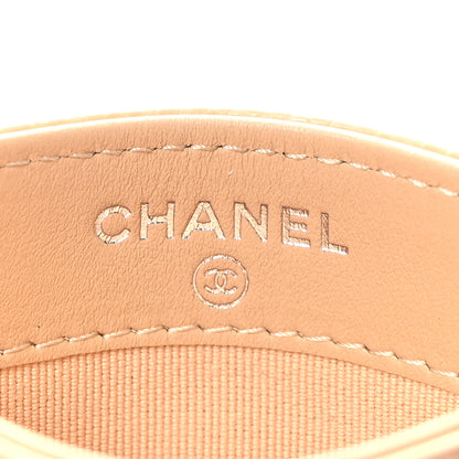 Chanel Caviar Quilted Card Holder Beige 6 of 9