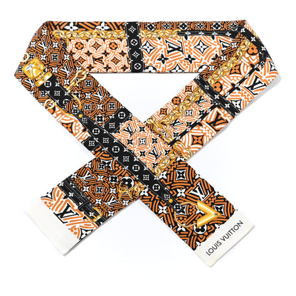 Louis Vuitton Silk Monogram Crafty Confidential Bandeau Caramel 1 of 3