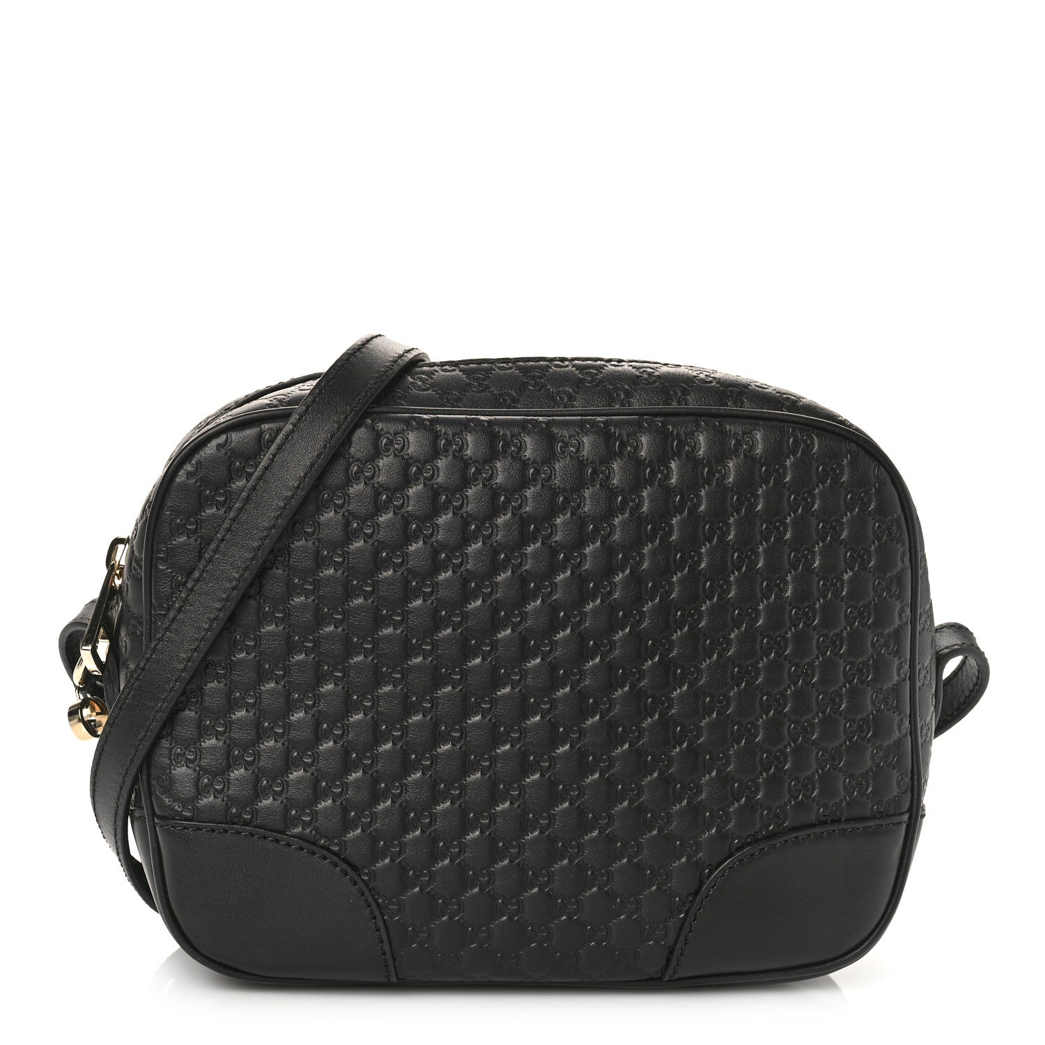 Gucci Microguccissima Mini Bree Messenger Bag Black 1 of 9