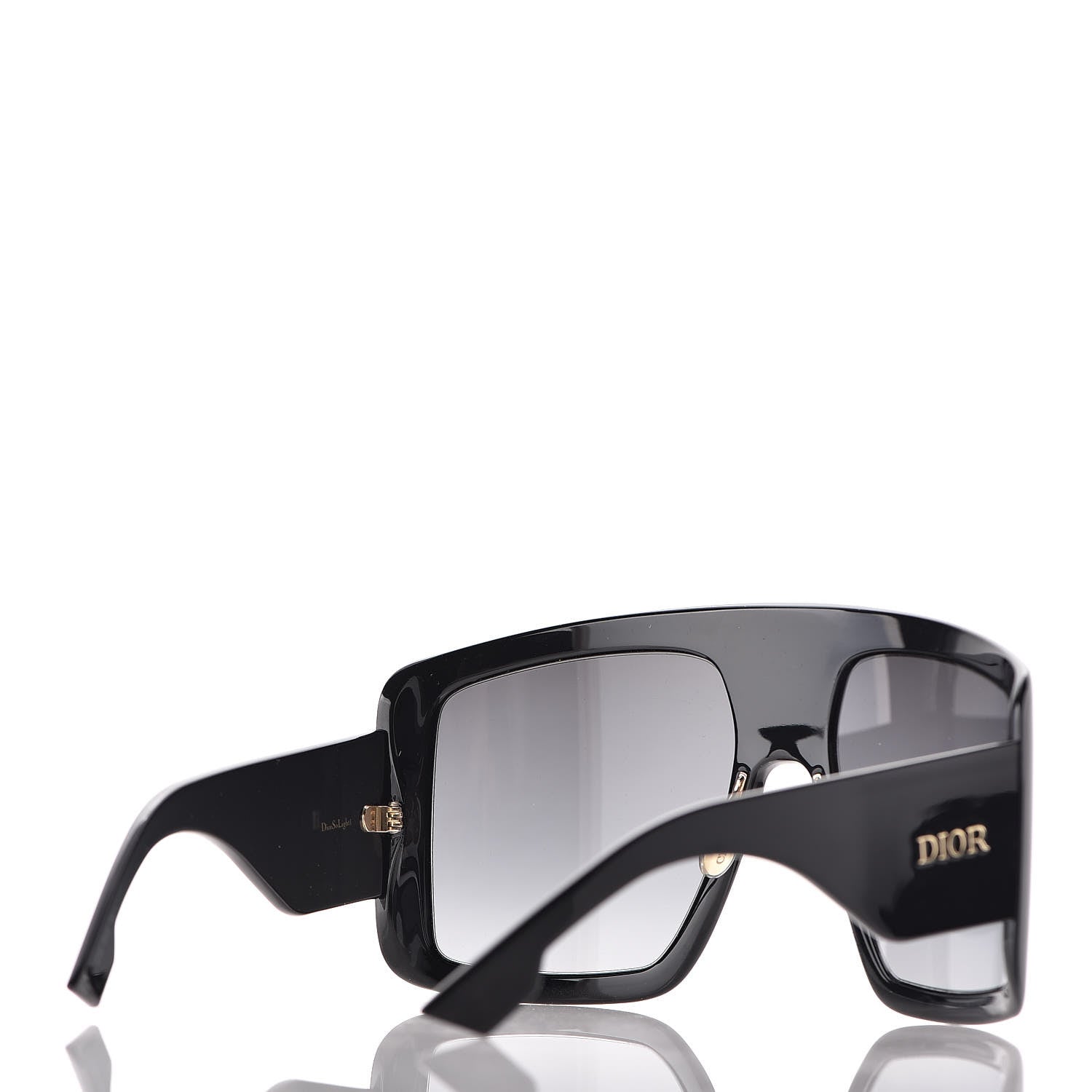 Christian Dior So Light Shield Sunglasses Black 4 of 10