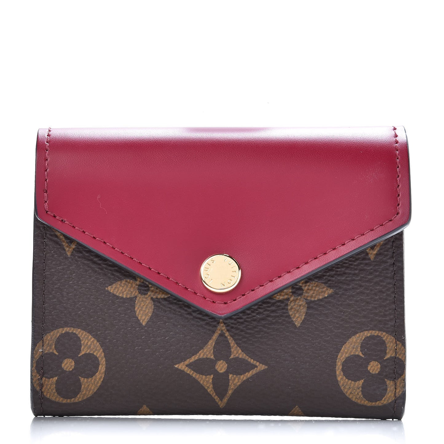 Monogram Zoe Wallet Fuchsia