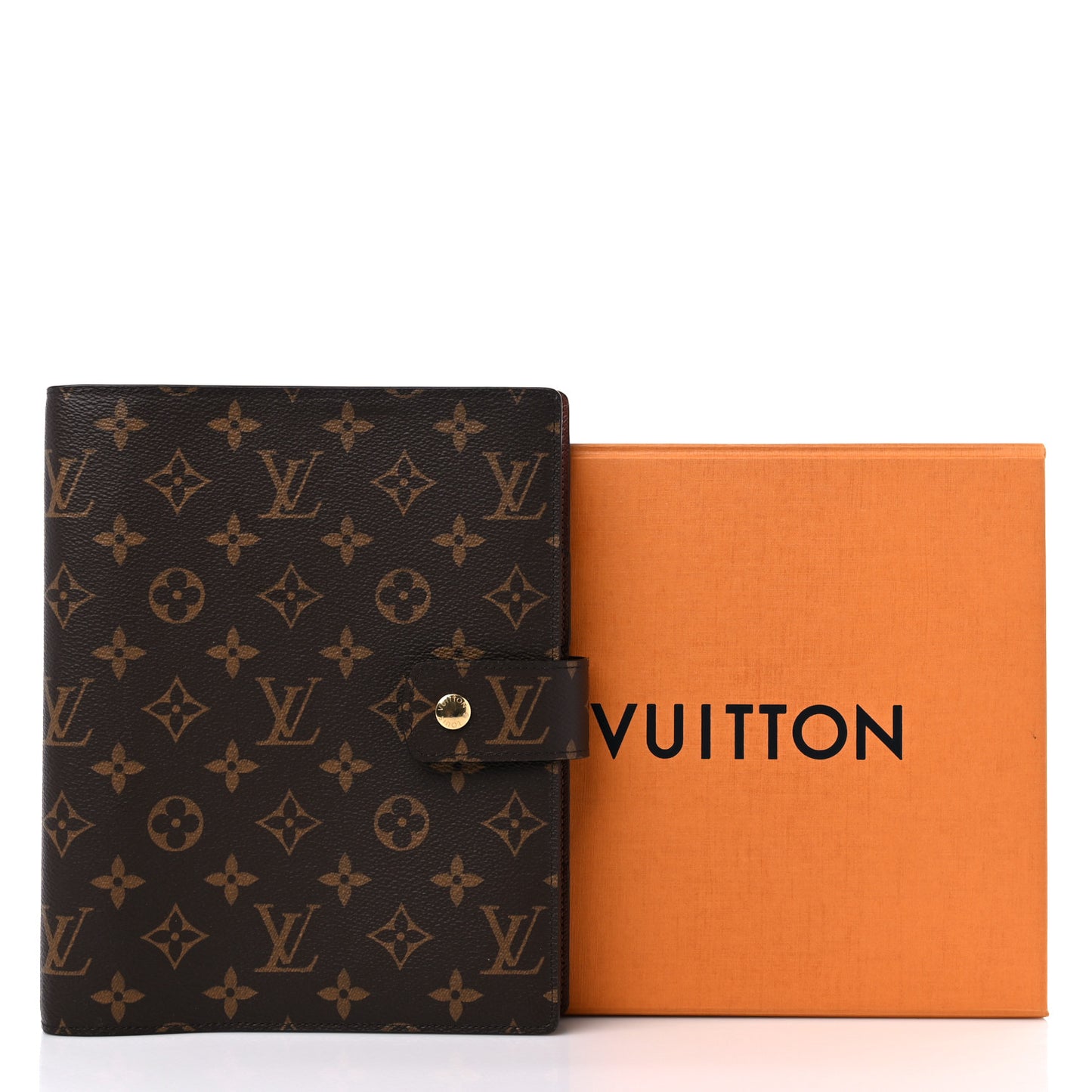 Monogram Large Ring Agenda Cover