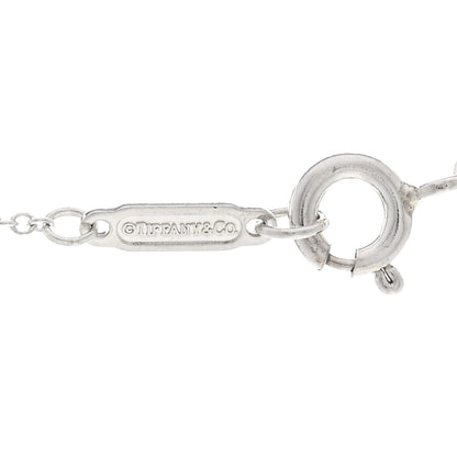 Tiffany Sterling Silver Enamel Return to Tiffany Double Mini Heart Tag Pendant Necklace Blue 4 of 4