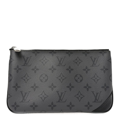 Louis Vuitton Reverse Monogram Eclipse Trio Messenger Pouch 1 of 7