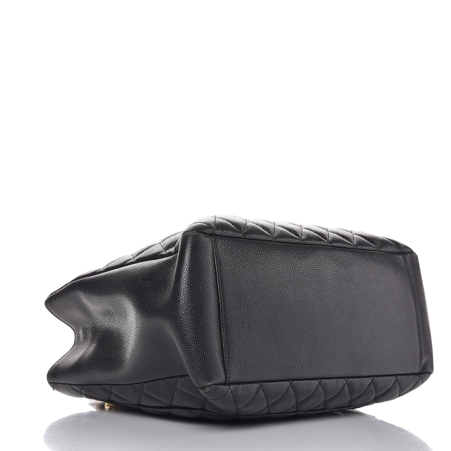 Chanel Caviar Quilted Grand Shopping Tote GST Black 4 of 16