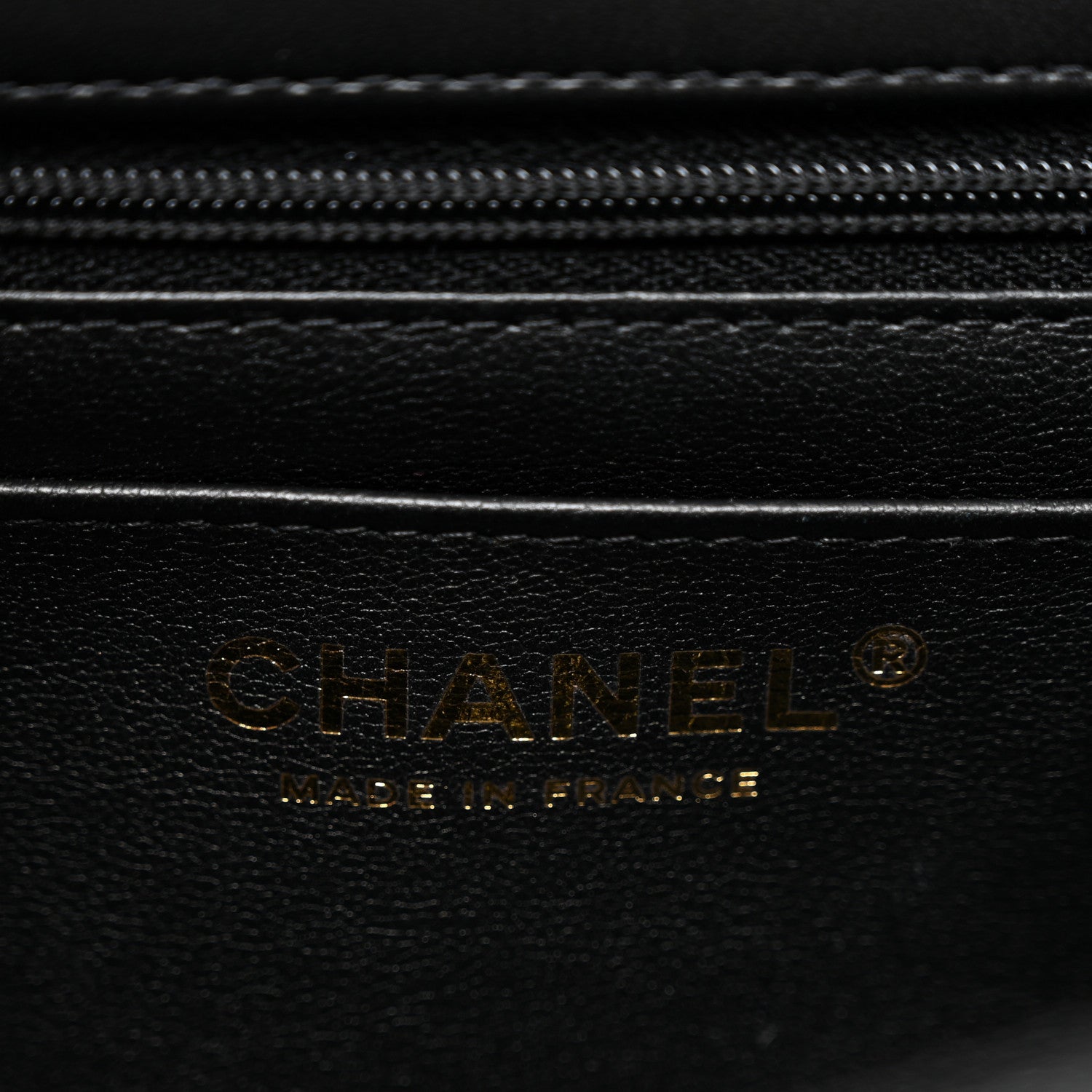 Chanel Lambskin Quilted Mini Top Handle Rectangular Flap Black 6 of 10