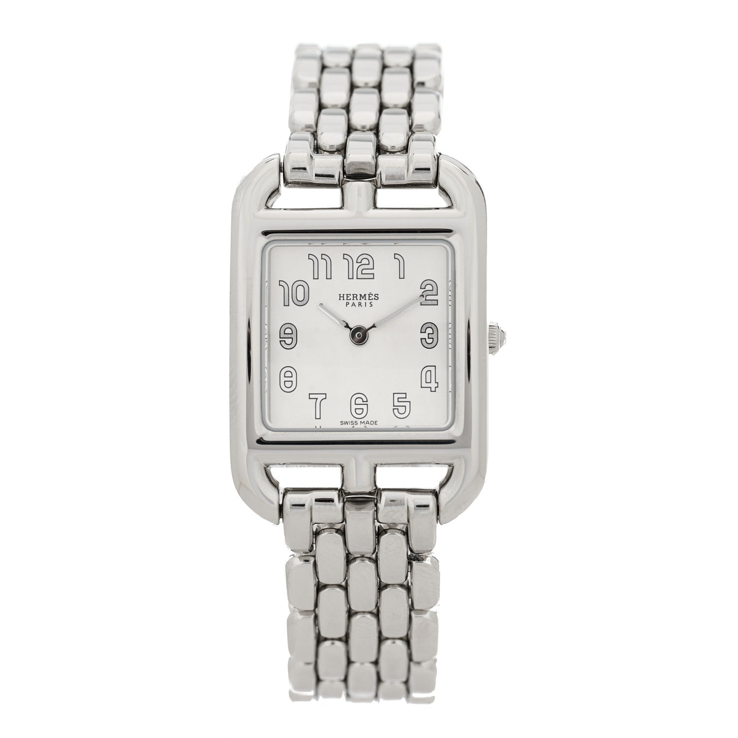 Hermes Stainless Steel 23mm Cape Cod Quartz Watch 1 of 4