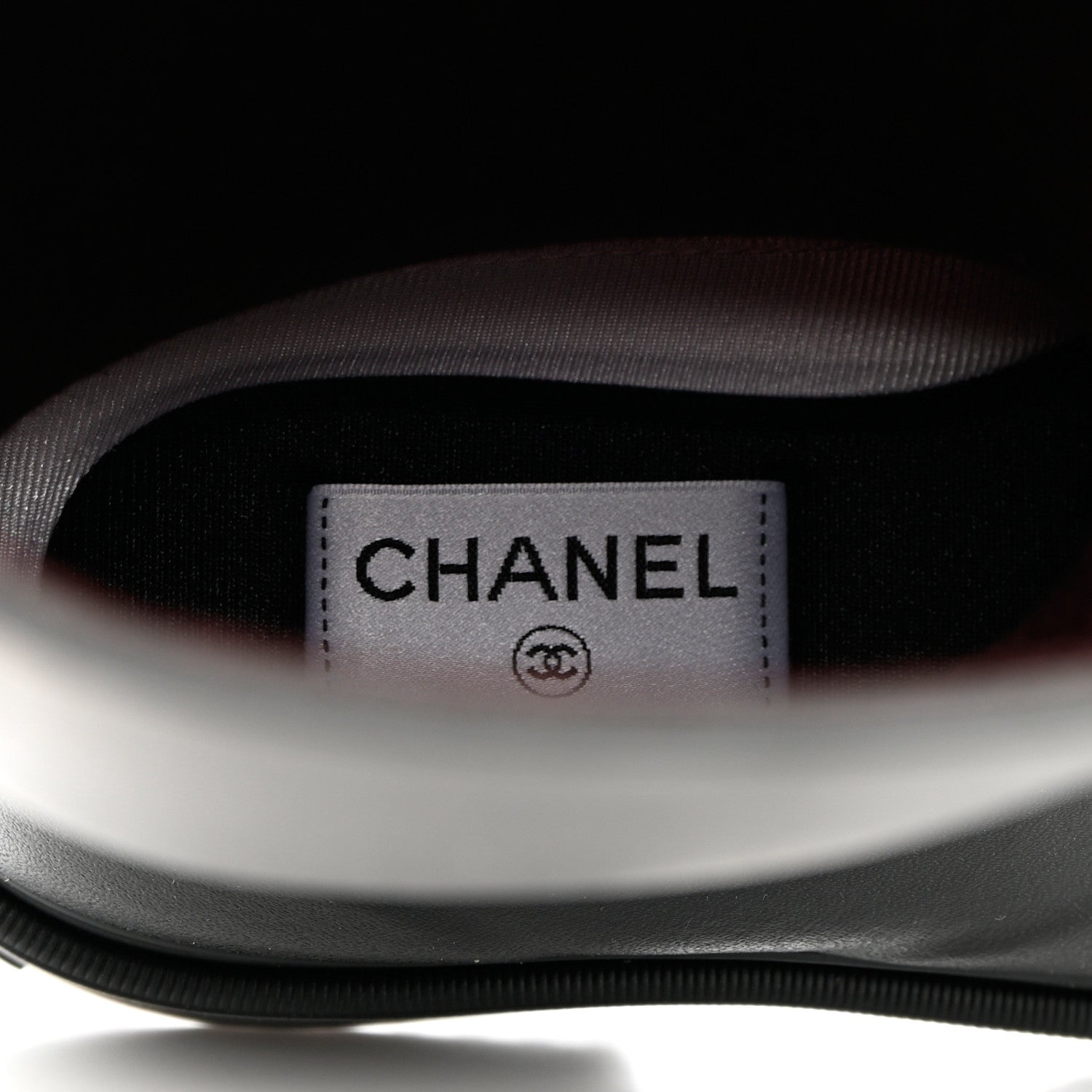 Chanel Caoutchouk CC High Boots 36 Black 7 of 12