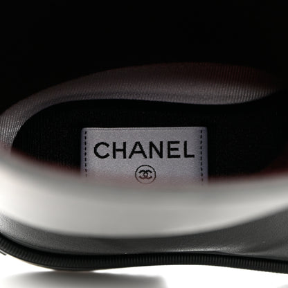 Chanel Caoutchouk CC High Boots 36 Black 7 of 12