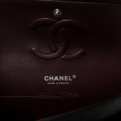 Chanel Caviar Quilted Medium Double Flap Black 6 of 10