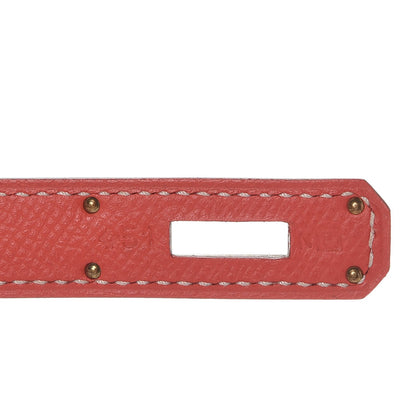 Hermes Epsom Verso Kelly Retourne 35 Rose Jaipur Gold 13 of 32