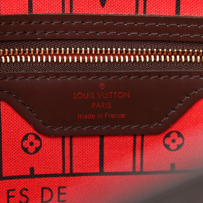 Louis Vuitton Damier Ebene Neverfull MM 6 of 11