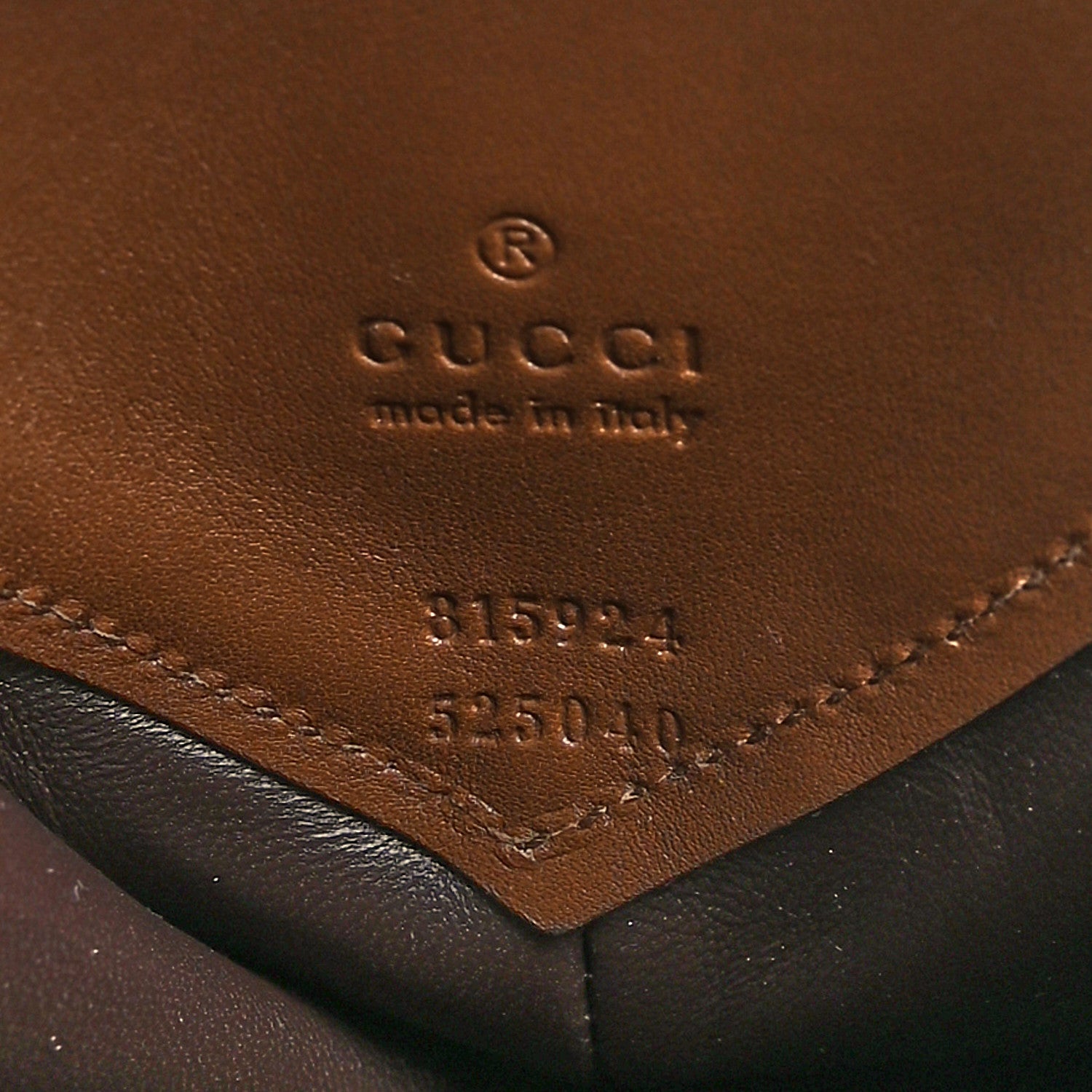 Gucci GG Suede B Large Shoulder Bag Brown 7 of 10
