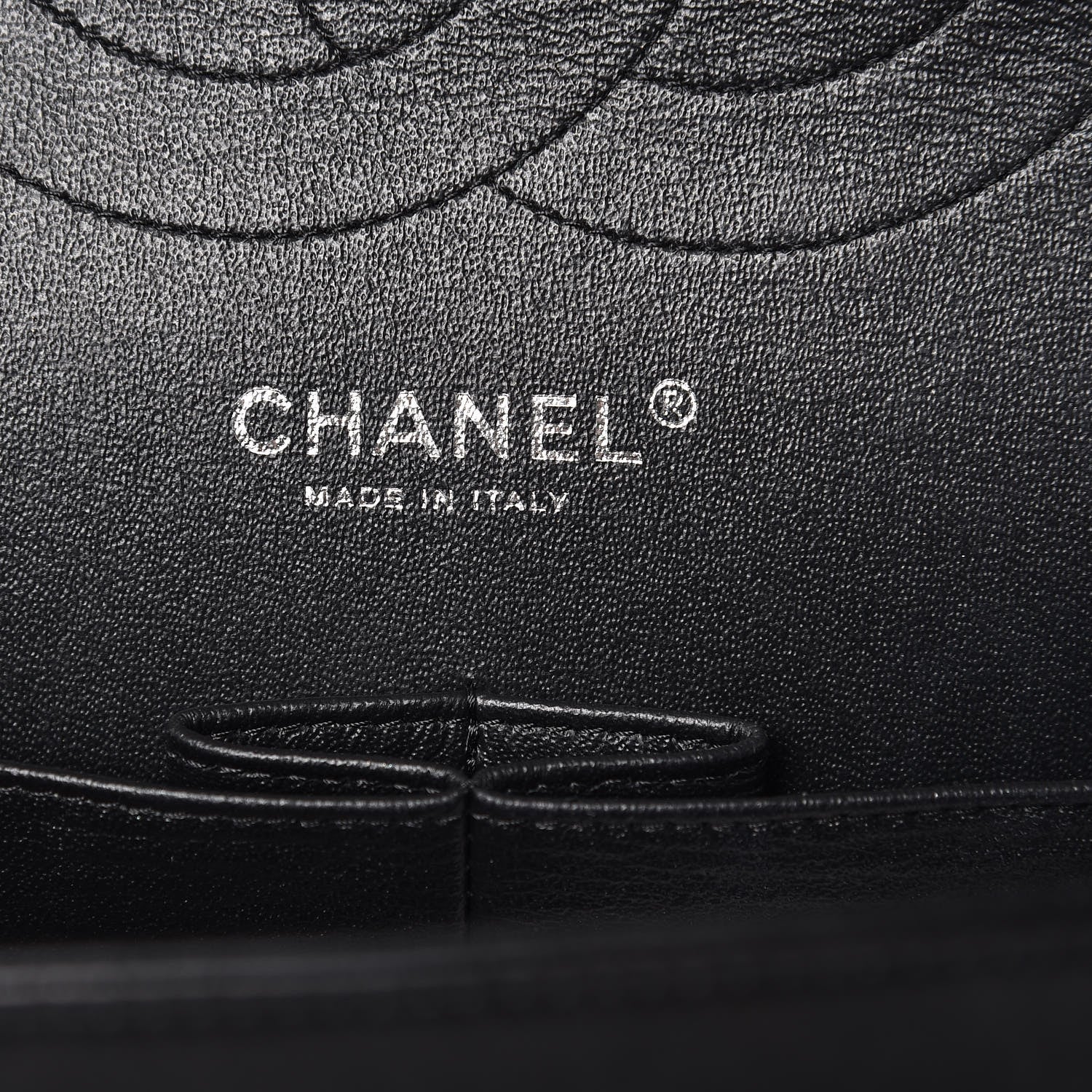 Chanel Lambskin Chevron Quilted Jumbo Double Flap So Black 6 of 17