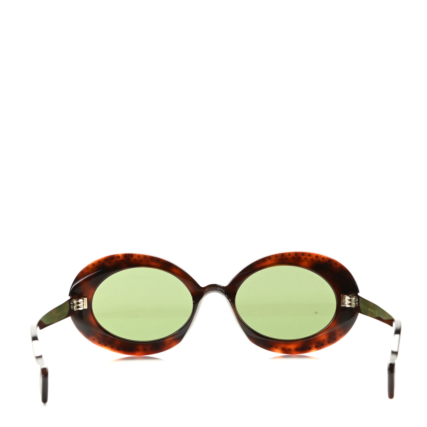 Acetate Crystal Round Sunglasses GG0618S Tortoiseshell