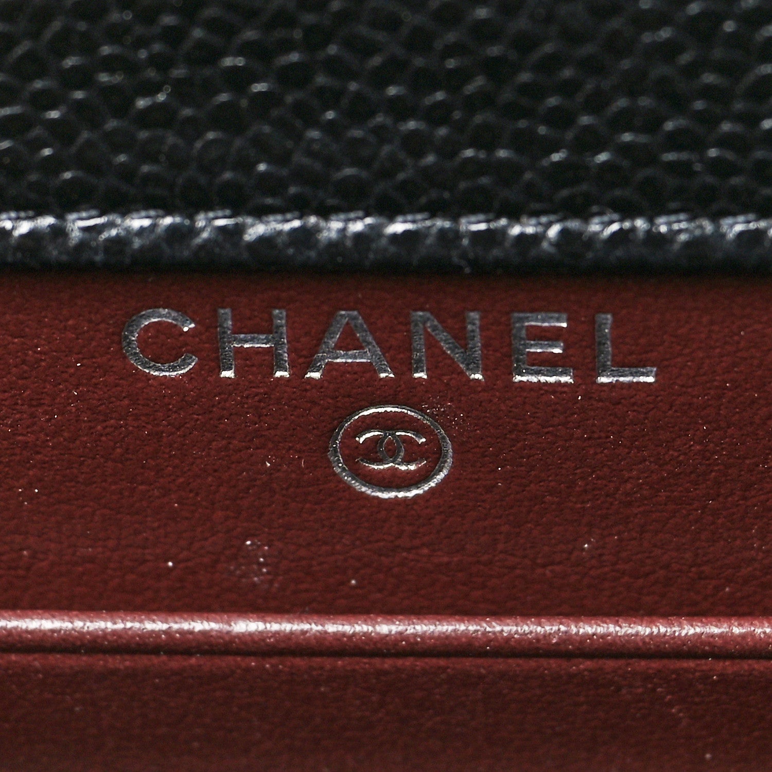 Chanel Caviar Quilted Classic Phone Holder Black 6 of 12