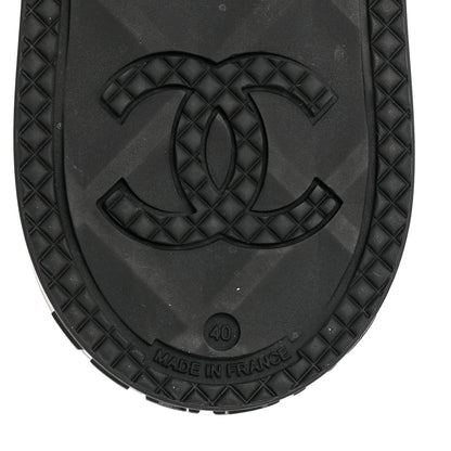 Chanel Caoutchouk CC High Boots 40 Black 7 of 8
