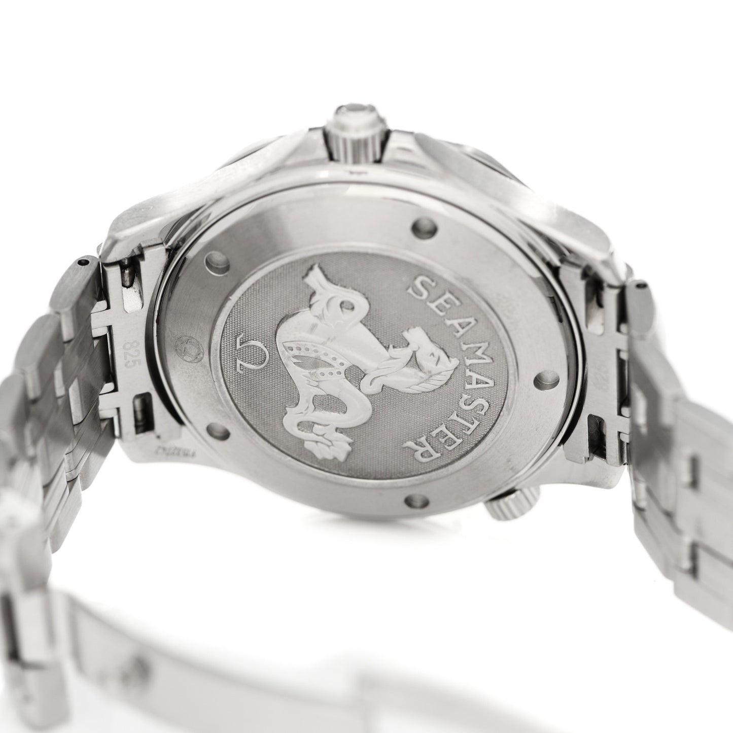 Stainless Steel 41mm Seamaster 300M Quartz Watch Black 212.30.41.61.01.001