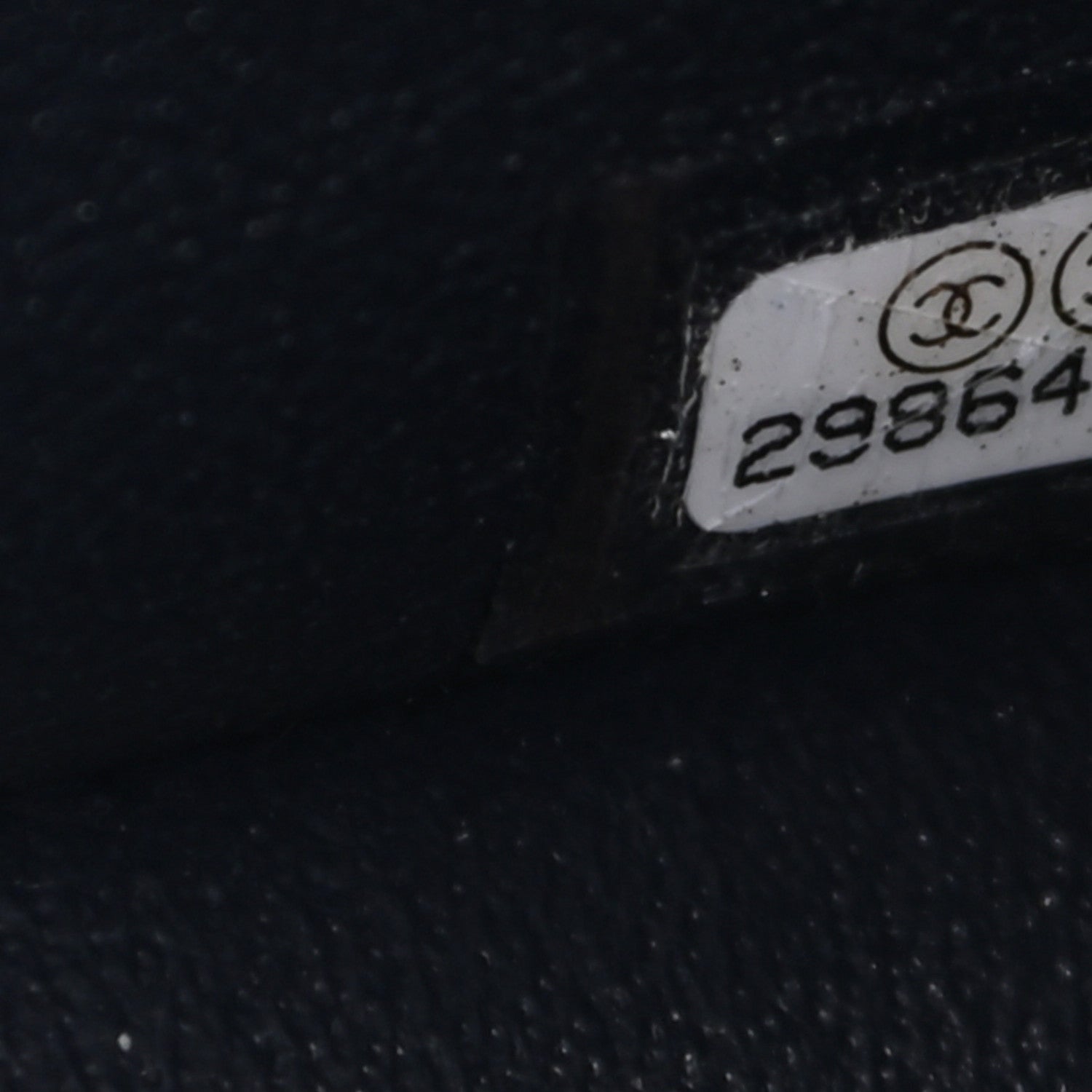 Chanel Caviar Quilted Jumbo Double Flap Navy Blue 7 of 9