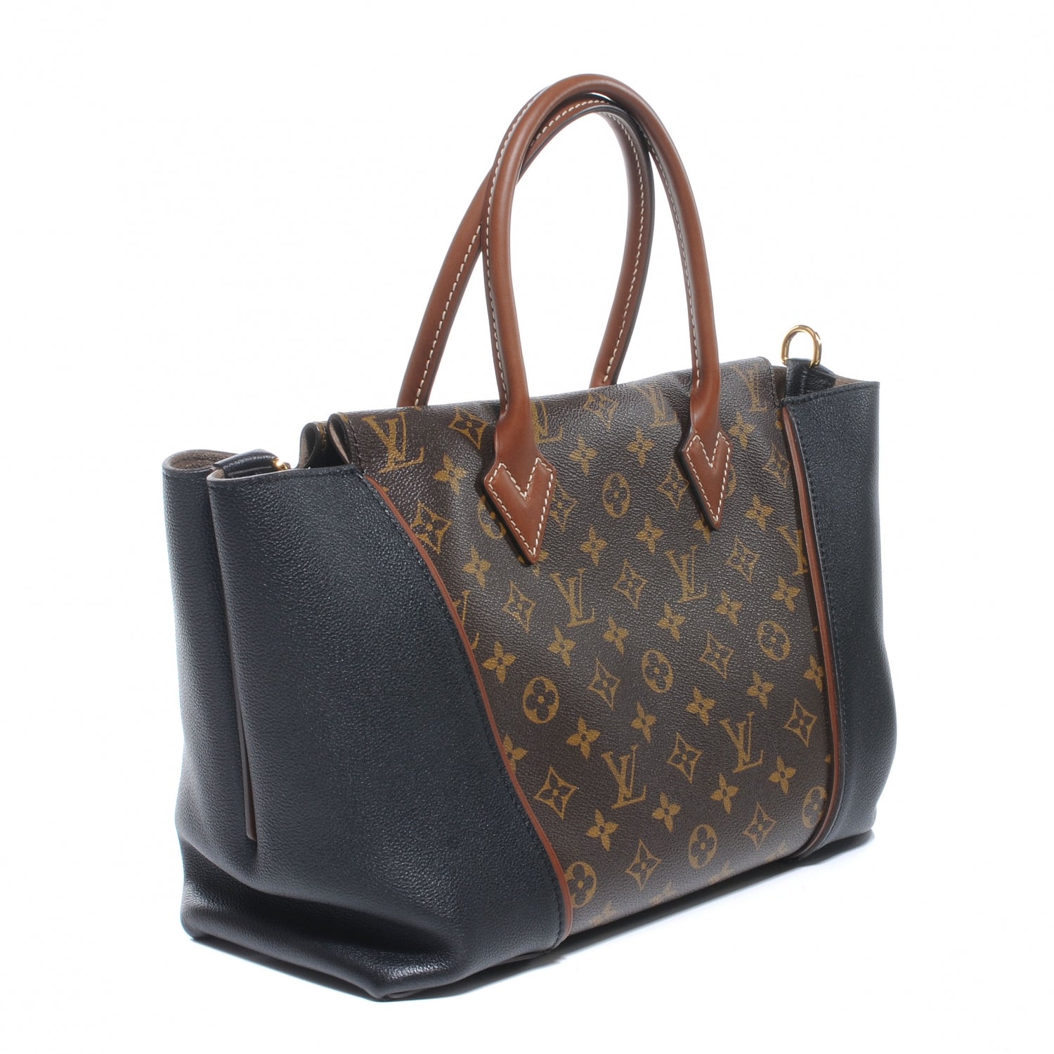Louis Vuitton Monogram Tote W PM Black 3 of 8