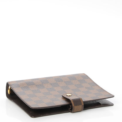 Louis Vuitton Damier Ebene Medium Ring Agenda Cover 4 of 7